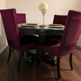 thumbnail image 7 of 4/6 Pieces Spandex Stretch Chair Cover Banquet Party Decor Dining Room Seat Covers,Ivory, 7 of 7