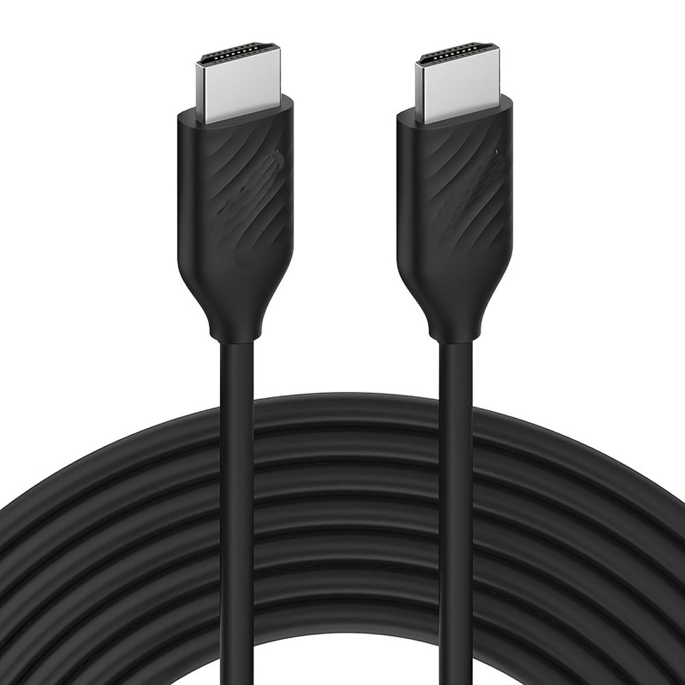 4K HDMI Cable 2 Pack3.3ft, HDMI 2.0 Cable with 18Gbps High Speed, 4K@60Hz HDR, 3D, 2160P, 1080P, Ethernet, HDCP 2.2, ARC, Compatible with MacBook Pro 2021 1416 inch, UHD TV, PC, PS5PS4, Xbox