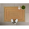 thumbnail image 3 of KLAVATE Natural Jute Hand Braided Scalloped Area Rug, 3 of 5