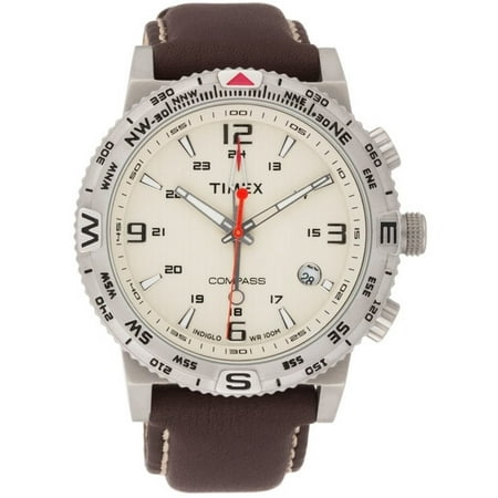 Timex Adventure Series Leather Mens Watch T2P287