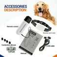 thumbnail image 2 of Riwcyla Dog training device Bark Collar for Dogs Waterproof IP67 Rechargeable Dog Color Light Training Collar for Small Medium Large Dogs with Beep, Vibration, Safe Shock Modes, 2 of 6