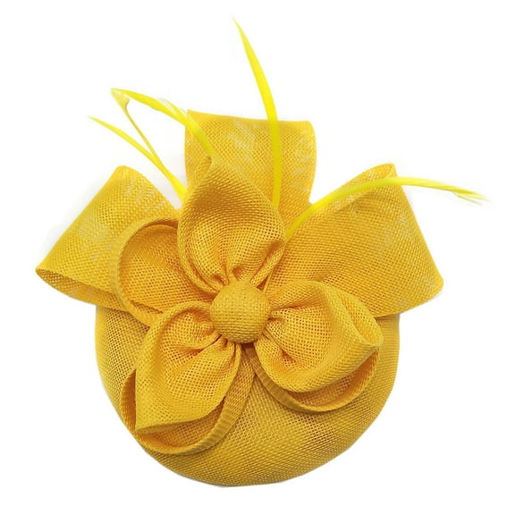 Reusable Fashion Fascinator Headbands Hat with Detachable Embellishments for Women’s Attires Bridal Accessories