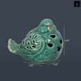 thumbnail image 4 of Urban Trends Ellora White Ceramic Bird Figurine Glossy Decorative Tabletop Accent, 4 of 11