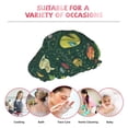 thumbnail image 6 of KLL Camp In The Forest Pattern Shower Cap & Bath Cap for Women,Reversible Oversized Waterproof Shower Caps for all Hair Lengths,Elastic Reusable Bathing Hair Cap, 6 of 6