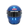thumbnail image 2 of Simpson Racing 7950005 SD1 Dirt Track Auto Racing Helmet - Snell SA2020 - Blue - Adult XS, 2 of 5