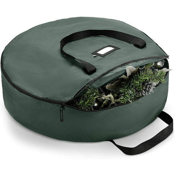 Premium Wreath Storage Bag 24, 36 Inch Wreath Storage Bag