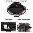 thumbnail image 3 of Pioneer Flower Floral Print Pattern Travel Tote Bags for Women Carry On,Large Weekender Bags for Women Travel,Multi Functional Duffle Bag for Work,Shopping,Sports, 3 of 5