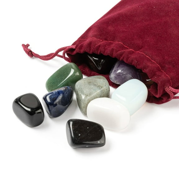 12Pcs No Hole/Undrilled Natural Gemstone Beads Healing Stones for 7 Chakras Balancing Crystal Therapy Meditation Reiki Tumbled Stone Nuggets Mixed Color 20~35x13~23x8~22mm 12 style 1pc/style