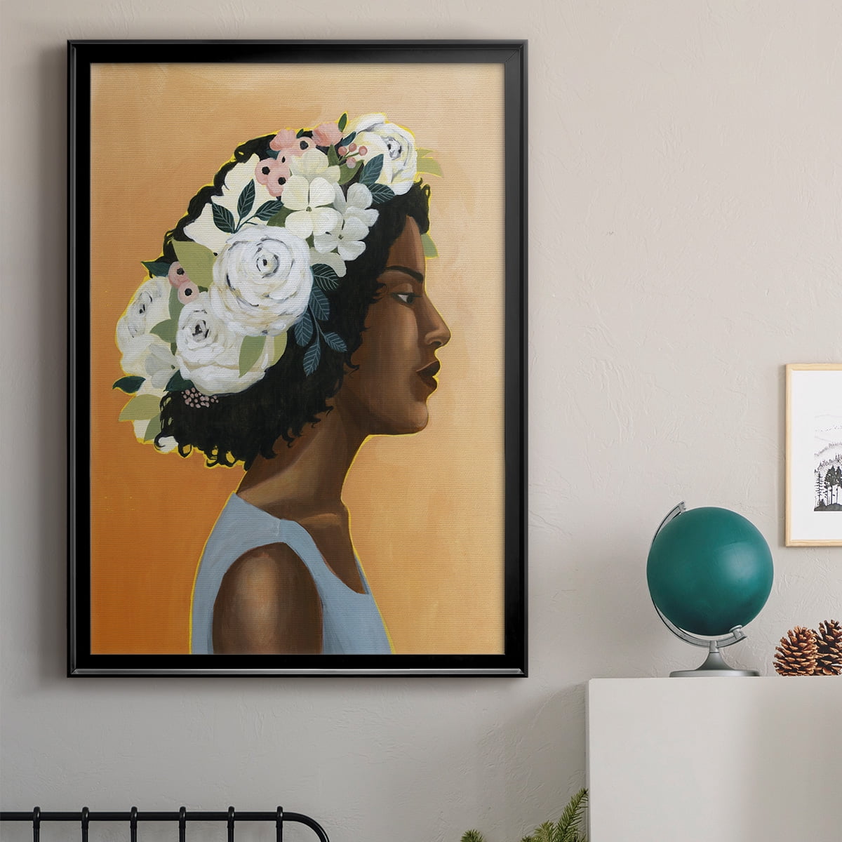 Modern Laurel I Premium Framed Print - Ready to Hang