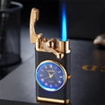 thumbnail image 2 of DcGZvy Torch Lighter Candle Lighter Butane Lighter Cool Lighters with Watch Refillable Windproof Lighters Vintage Lighters Metal Lighter Gifts for Men Valentine's Day Gifts, 2 of 6
