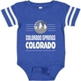 thumbnail image 3 of Inktastic Colorado Springs Colorado Mountains Boys or Girls Baby Bodysuit, 3 of 5