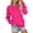 Hot Pink2, variant on Hpapadks V Neck Sweatshirt Women with Pocket Long Sleeve Oversized Sweatshirt Fall Y2k Comfort Hoodies Pullover Sweaters Beige L