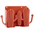 thumbnail image 1 of Boîte de Rangement Murale pour Cactus Sans Perçage, Organisateur de Charge pour Télécommande Mobile, Crochet Ménager Rouge Vin, 1 of 8