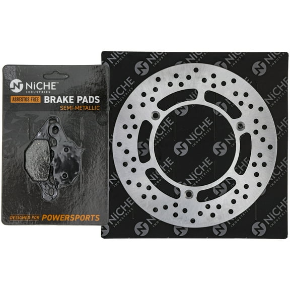 Niche Front Left Brake Rotor Pad Kit for Suzuki RM85 59301-20870 Motorcycle MK1006908