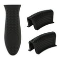 thumbnail image 2 of Cheers.US 1 Set/3 Pcs Silicone Hot Handle Holder Cover Set Assist Pan Handle Sleeve Pot Holders Cast Iron Skillets Handles Grip Covers Non-Slip Heat Resistant for Griddles Metal Frying Pans, 2 of 7