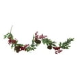 thumbnail image 2 of Northlight Pine Sprigs with Berries and Pine Cones Artificial Christmas Garland - 5' x 5" - Unlit, 2 of 4