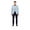 Baby Blue, variant on Men's Olive Melange Blazers Sports Coat Jacket