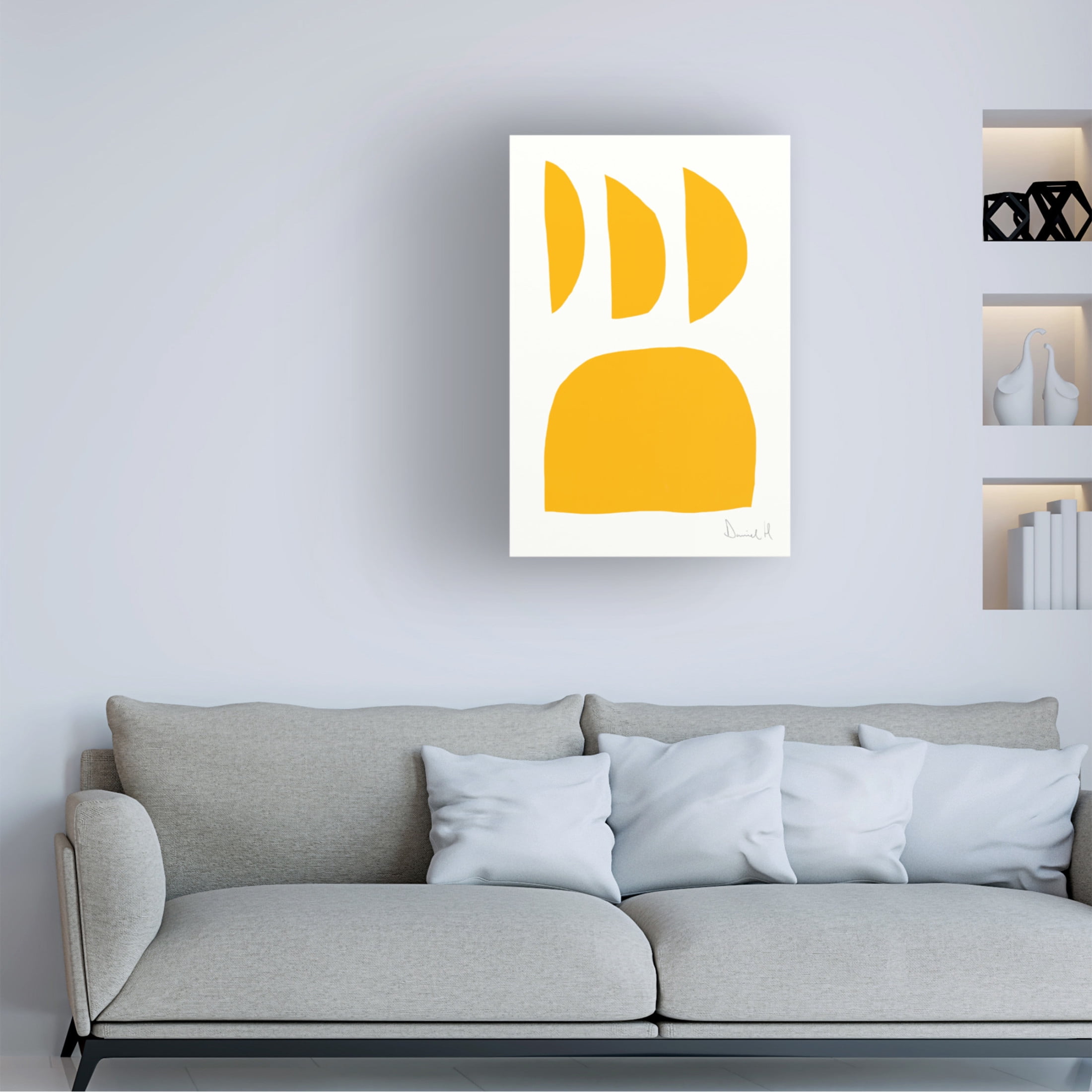Trademark Fine Art Dan Hobday Paw Canvas Wall Art