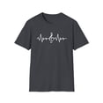 thumbnail image 2 of My Heart Beats for Music T-Shirt, Classic Crew Neck, Short Sleeve Shirt, 2 of 9