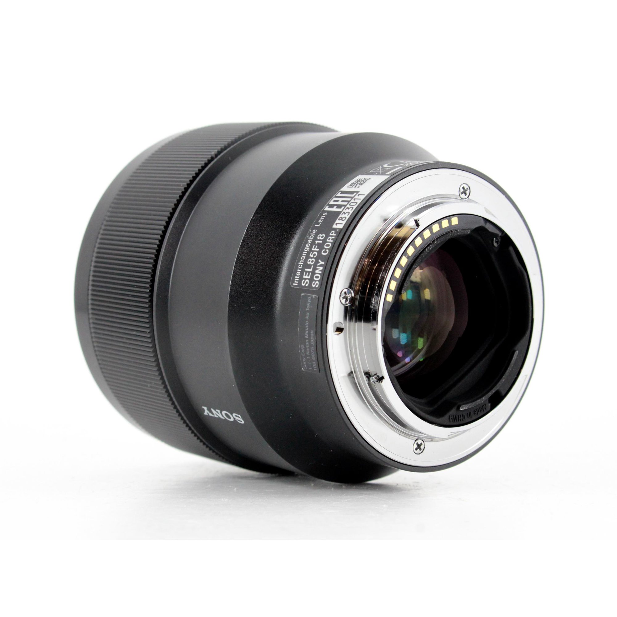 SONY - shiro！SONY FE 85F1.8 Sony Fe 85mm F1.8 Lens (SEL85F18/2), Black : Amazon.ca