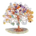 thumbnail image 1 of lionlar Natural Crystal Money Tree Agate Base Home Ornaments Thanksgiving Gift Colorful, 1 of 8