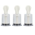 thumbnail image 1 of Ventosas para pezones transparentes, ajustables manualmente al vacío para mujeres madres que amamantan, L, 1 of 15