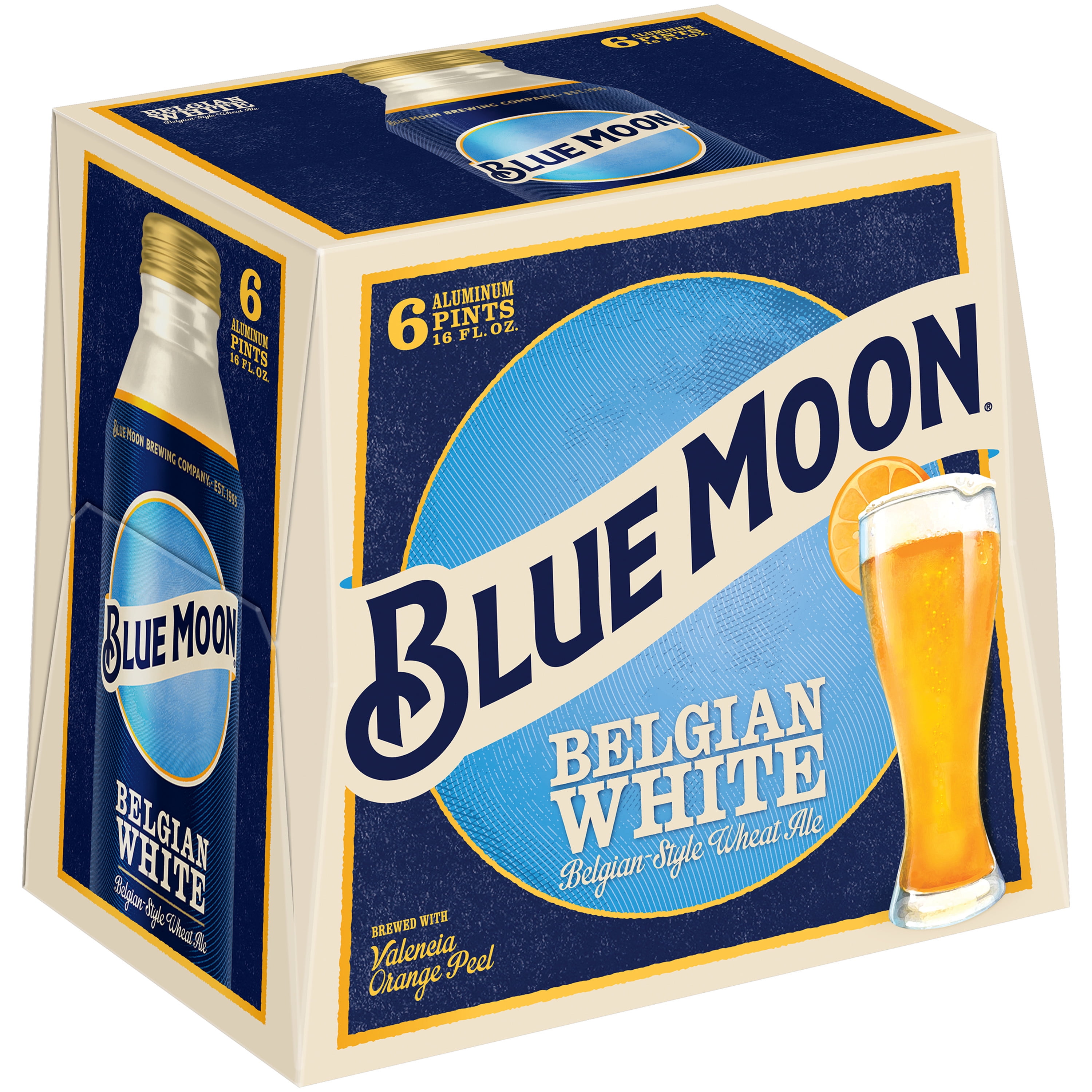 Blue Moon Beer Sticker Decal Select your Size
