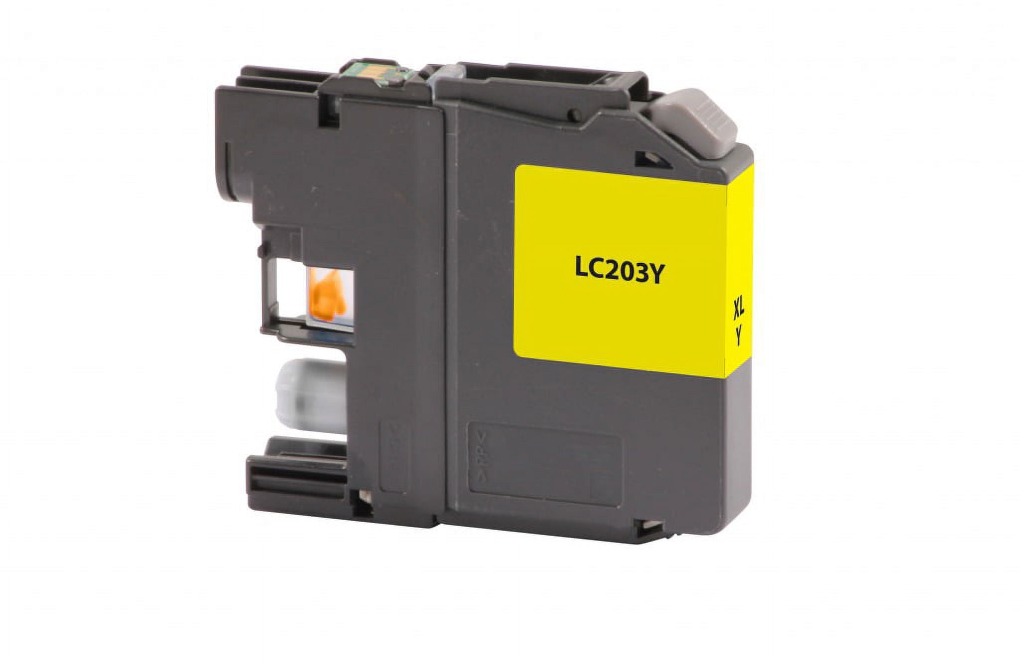 Remanufactured Clover High Yield Yellow Ink Cartridge for Brother LC203 118106