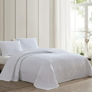 Channel Chenille Bedspread Blush Queen