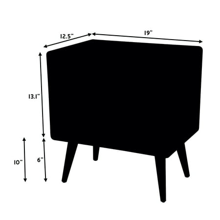 Koble - Ralph Smart Side Table with Speaker - Oak