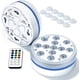 thumbnail image 1 of Koicaxy Luces subacuáticas para piscina - 13 luces LED sumergibles para piscina con 4 imanes, 4 ventosas y control remoto RF para piscina, estanque, bañera, fuente, acuario (2 piezas) Zhivalor ZLM-0231, 1 of 5