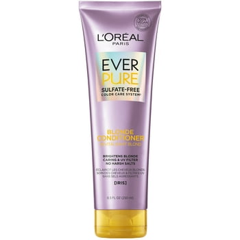 L'Oreal EverPure Sule Free Color Care System Blonde Conditioner, Iris, 8.5 fl oz