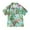 Blue, variant on Akiihool Kids Hawaiian Shirt Boys Boy's Hawaiian Shirt Tropical Beach Casual Summer Shirt with Pocket Short Sleeve(Blue,3-4 Years)