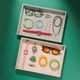 thumbnail image 3 of Minnieouse Bandeja de exhibición de joyería hecha de tela de terciopelo anticorrosión para pulseras, anillos y collares, pedantes Ropa, zapatos y accesorios Miscelánea Negro, 3 of 6