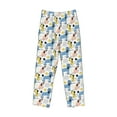 thumbnail image 4 of Goofa Poodle Dog Printed Soft Pajama Pants for Men, Wide Leg Comfy Casual Lounge Yoga Pants-Small, 4 of 9