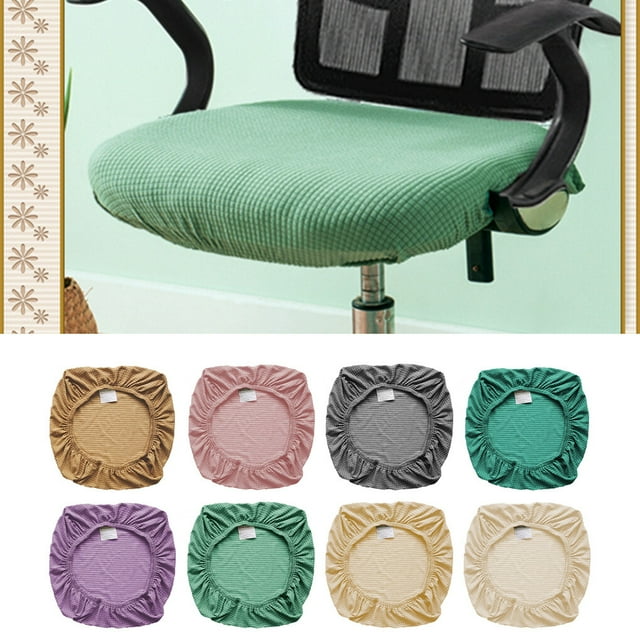 Chair Cushion Cover Seat Covers Backrest Protector Soild Color Case Soild Color Chair Adjustable Dirt-Resistant for Banquet Home Kitchen Dark Blue