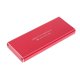 thumbnail image 1 of Aluminio USB 3.0 a M.2/NGFF Caja de adaptador de carcasa externa Caja de disco #2 rojo Baoblaze Caja de la unidad de aluminio SSD, 1 of 8