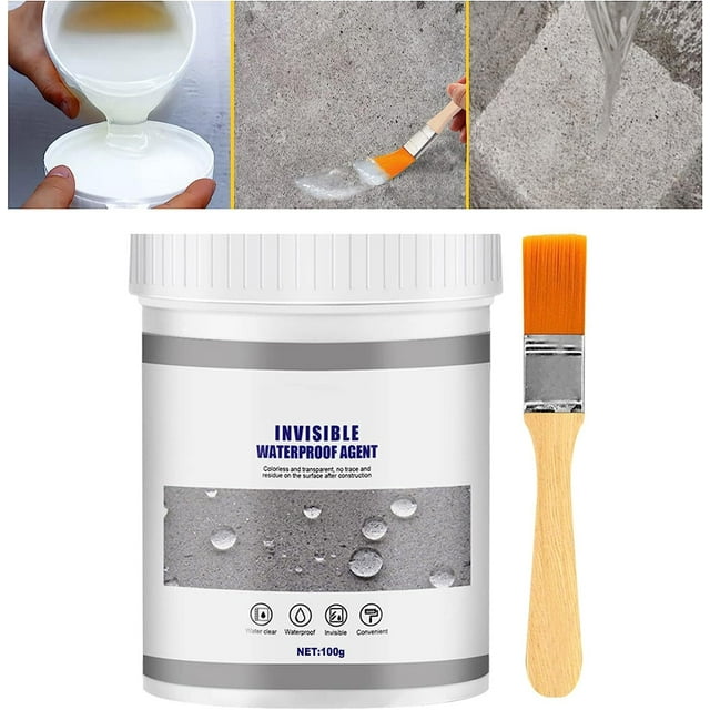 Scellant Silicone Transparent Étanche, Scellant Imperméable Invisible, Scellant Silicone Transparent Étanche, Répare les Fuites n'Importe Où en Quelques Secondes (300g, 3 Pcs)