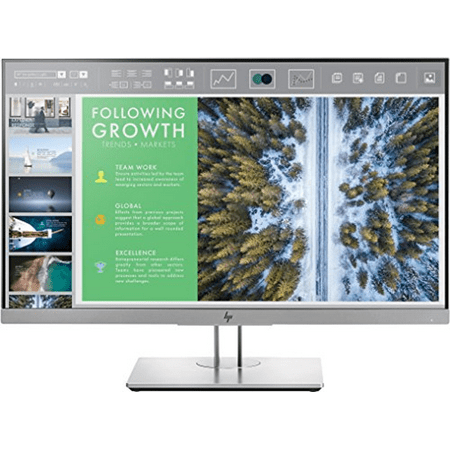 HP EliteDisplay E243 23.8-Inch Screen LED-Lit Monitor Silver (1FH47AA#ABA)