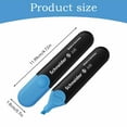 thumbnail image 3 of Clearance! JOB Highlighters Assorted Pack Of 6 ColorwithDual Chisel Tip for (1mm) & Wide (5mm) Lines Ink for Maximum Luminosity Marks 5ml Office&Craft&Stationery,Red, 3 of 8