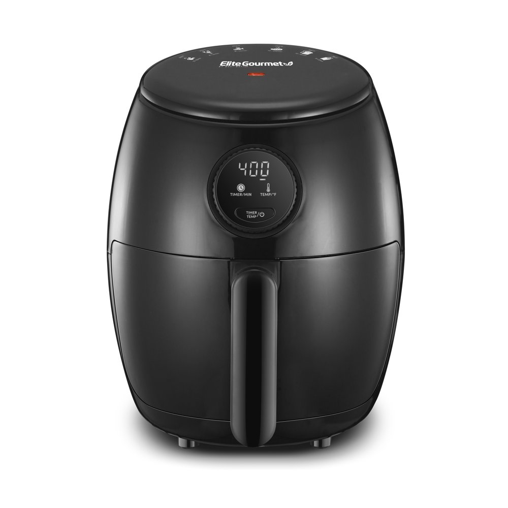 Elite Gourmet 2 Qt. Air Fryer (black) - Walmart.com - Walmart.com