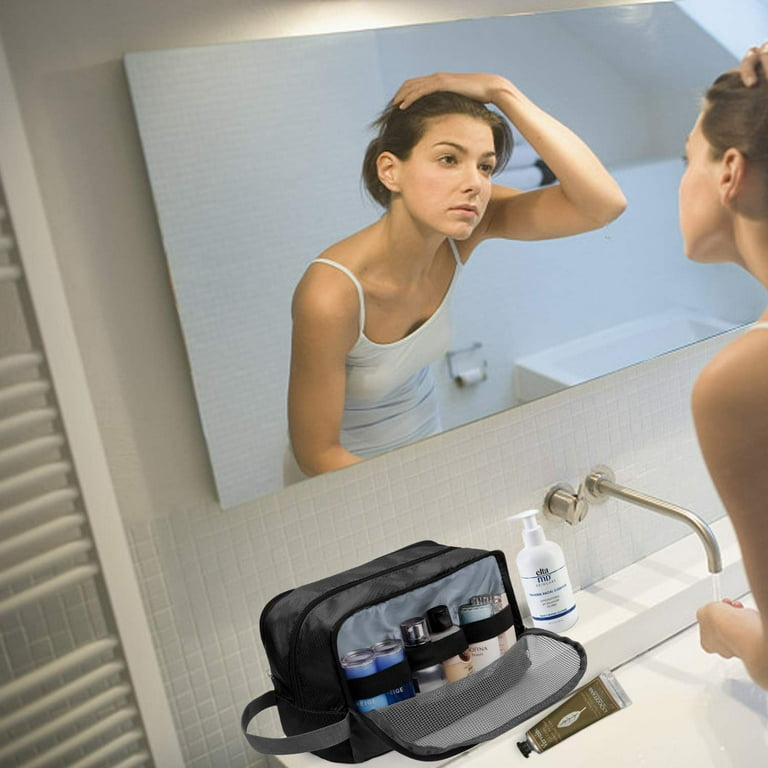 WANDF Hanging Toiletry Bag for Men and Women, Lightweight, Compact - Main Image