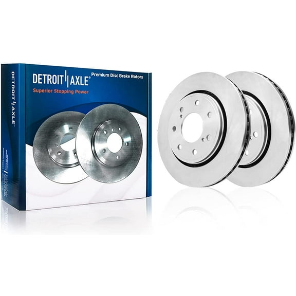 Detroit Axle - 7 Lugs Front Brake Rotors for Ford 2010 2011 2012 2013 2014 F-150 Lobo Disc Brake Rotors Replacement : 13.78" inch Rotor