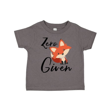 

Inktastic Zero Fox Given Gift Toddler Boy or Toddler Girl T-Shirt