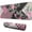 Pioneer Flower Floral, variant on Long Mouse Pads for Desk,Pioneer Flower Floral Print Pattern Desk Mats on Top Of Desks, Desk Mouse Pad Extra Large with 3mm Non-Slip Base and Stitched Edge for Gaming,Office,Work,Home 31.5"x11.8"