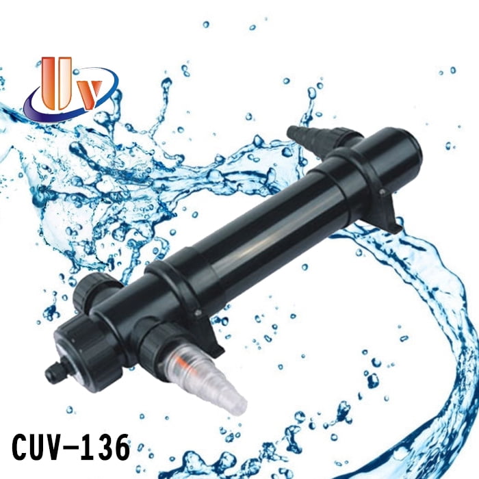 36W Aquarium UV Sterilizer Light Clarifier Fish Tank Pond Pump Filter
