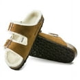 thumbnail image 3 of BIRKENSTOCK Unisex Arizona Shearling Mink Suede/Natural Shearling - 1001128, 3 of 5
