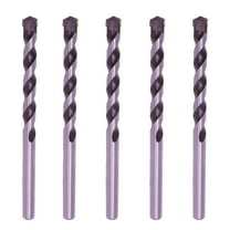 Max-Craft Masonry Drill Bit Set Black/White Drill Rock Concrete 5Pcs 5/16 inch