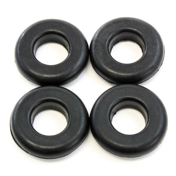 Red Hound Auto 4 PCV Valve Grommets Compatible with Dodge Chrysler Jeep
