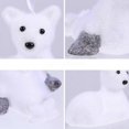 thumbnail image 3 of Christmas Tree Pendant White Foam Set for Decoration 1Set Holiday Dolls, 3 of 5